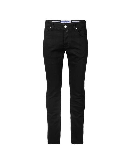 Jacob Cohen Jeans ,Zwart ,Katoen Zwarte Nick Jeans in het Black voor heren
