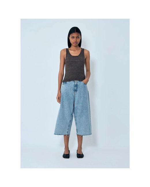Our Legacy Blue Sleeveless Tops