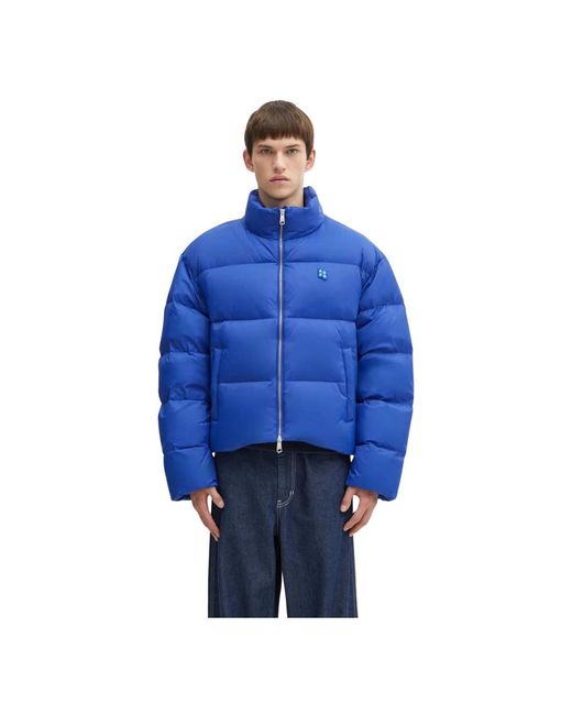 Adererror Significant Down Jacket in het Blue voor heren