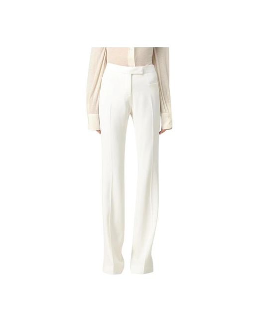 Tom Ford White Wide Trousers