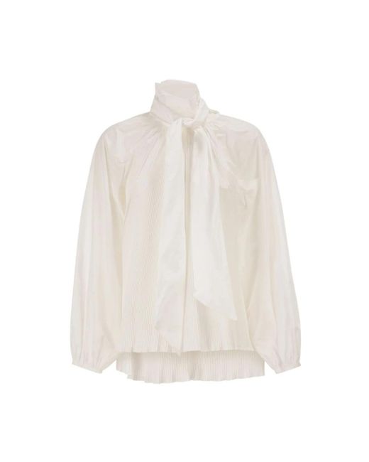 Max Mara Mxevalle Blouse in het White