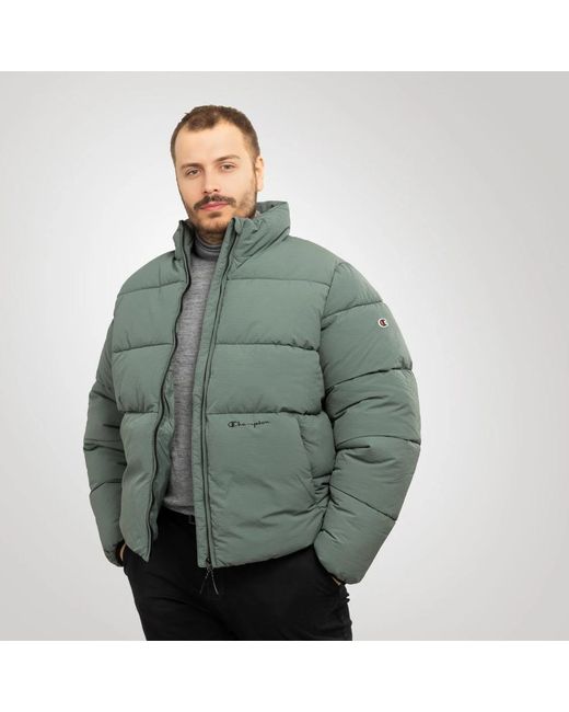 Champion Jassen ,Groen ,Polyester Herenjas Groen Nylon Polyester in het Green voor heren