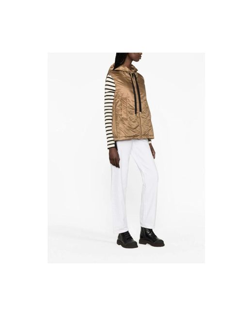 Vests Max Mara de color Brown