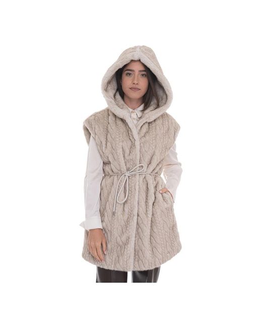 Liu Jo Brown Waistcoats