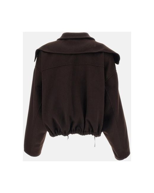 Light Jackets Sportmax de color Black