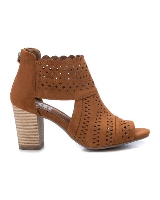 Sandali casual color cammello per donne di Xti in Brown