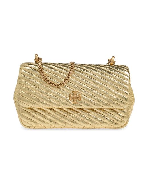 Shoulder Bags di Tory Burch in Metallic
