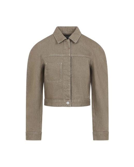 Jacquemus Brown Light Jackets