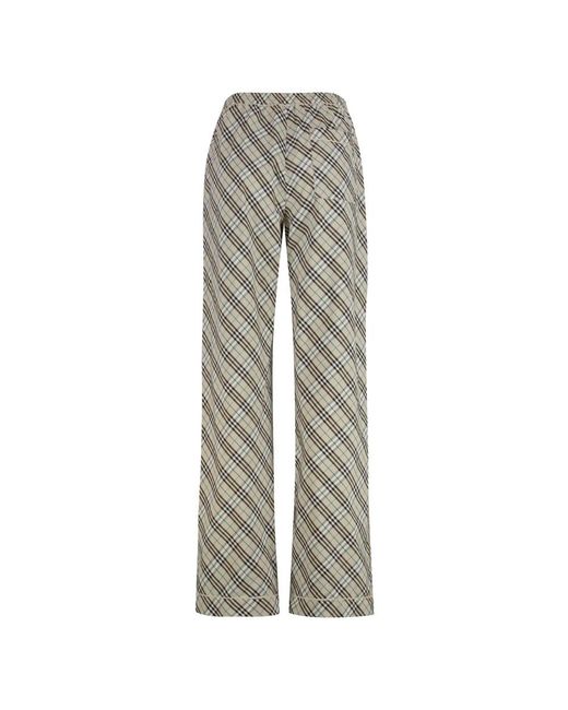 Pyjamas Burberry en coloris Gray