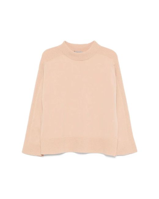 D.exterior Truien & Vesten ,Wol Wolmix Crew-Neck Sweater in het Natural