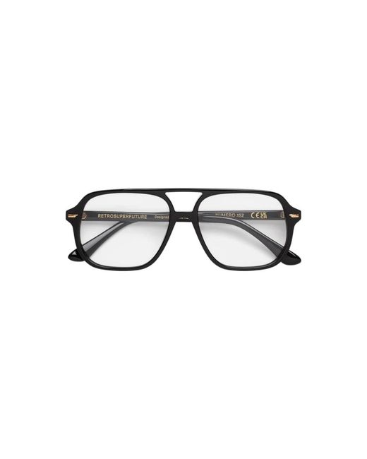 Retrosuperfuture Black I3F6 Z7X Optical Frame