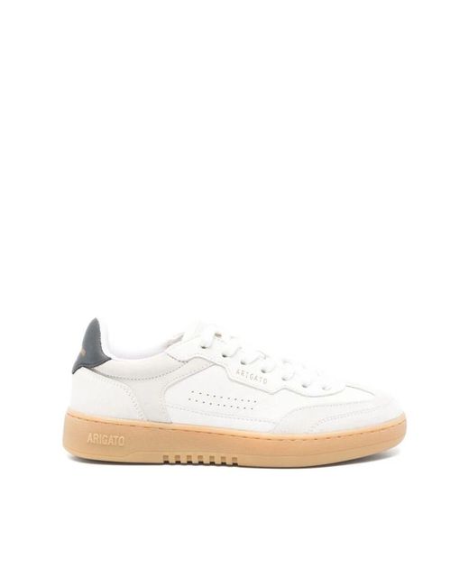 Axel Arigato White Weiße sneakers mit dice t-toe