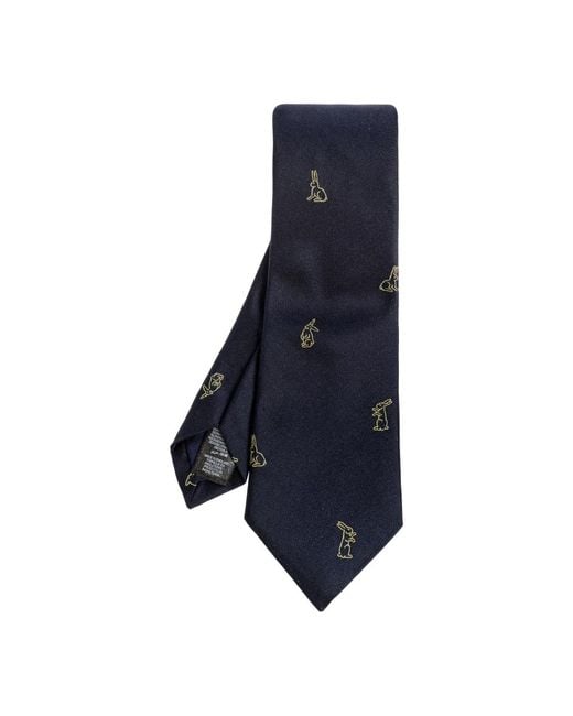 Ties di Paul Smith in Blue da Uomo