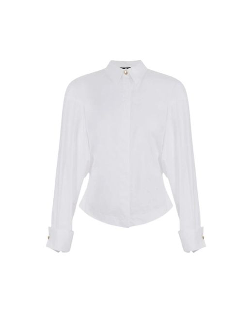 Camisa elegante Elisabetta Franchi de color White