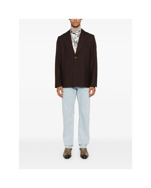 Séfr Brown Blazers for men