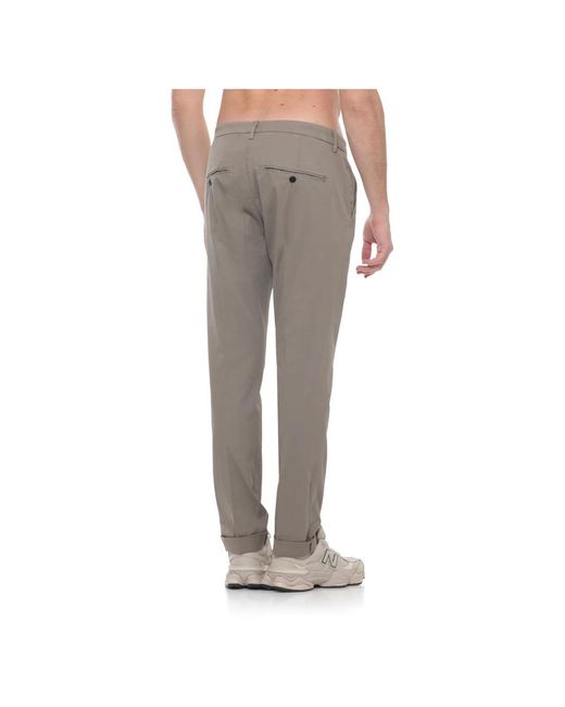 Dondup Gray Chinos for men