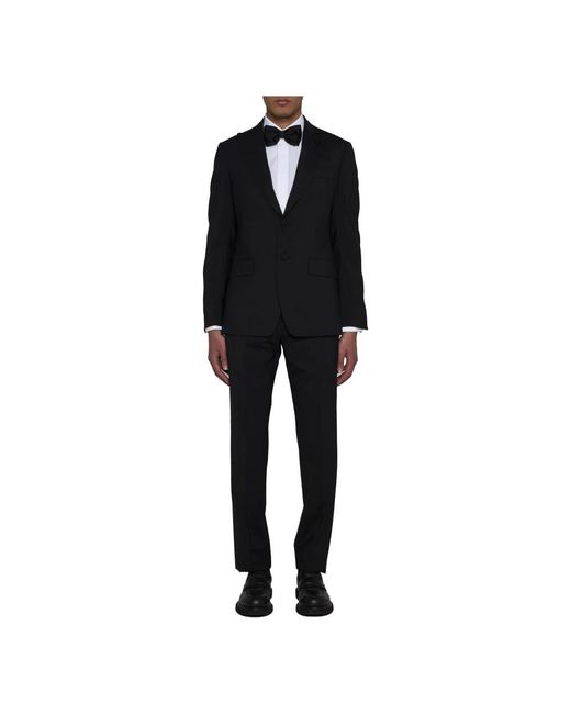 Lardini Single Breasted Suits in het Black voor heren