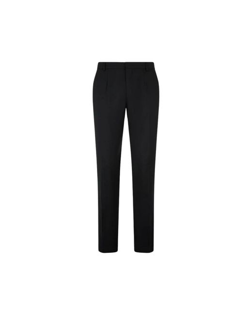 Slim-Fit Trousers di Roberto Cavalli in Black da Uomo