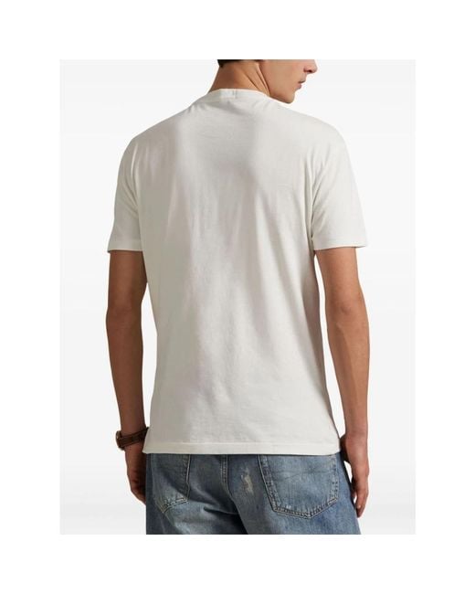 Polo Ralph Lauren White T-Shirts for men