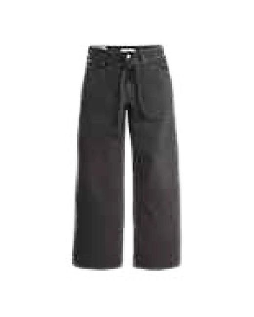 Wide Trousers Levi's de color Gray