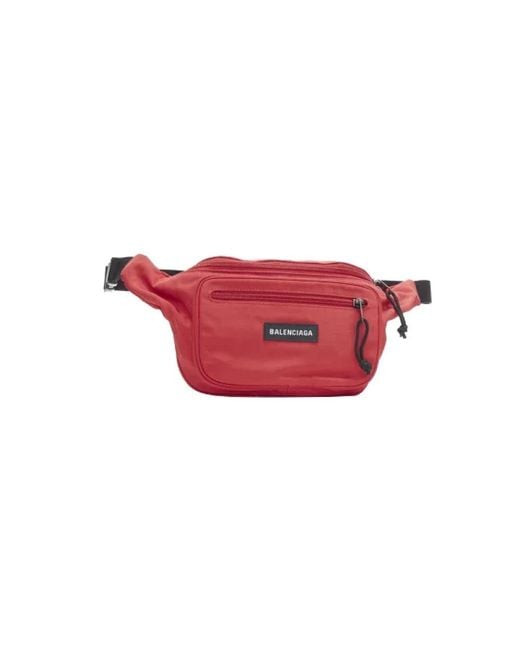 Balenciaga Red Belt Bags for men
