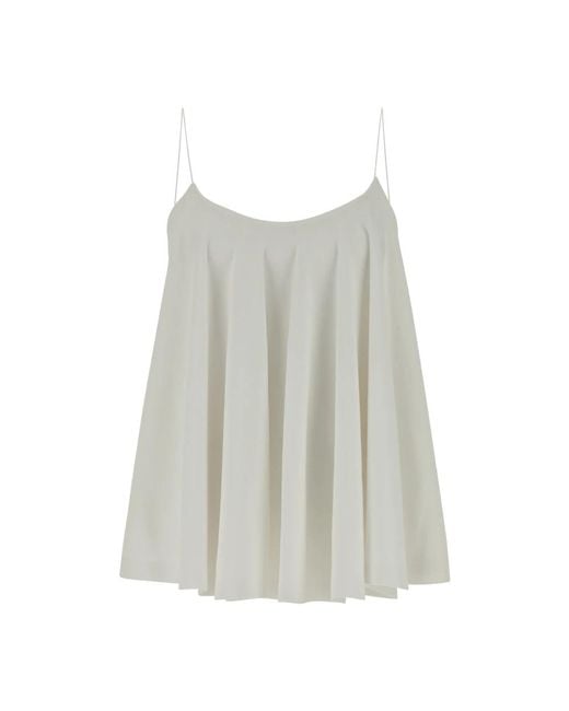 Jacquemus Gray Sleeveless Tops