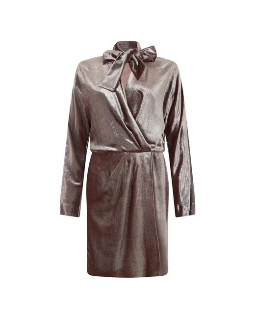 Alberta Ferretti Brown Party Dresses