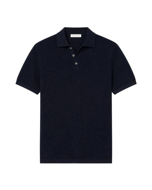 Daniele Fiesoli Blue Polo Shirts for men