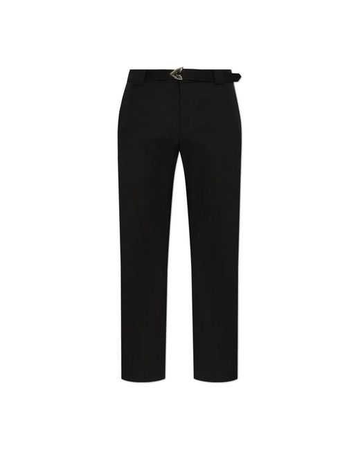 McQueen Black Suit Trousers for men