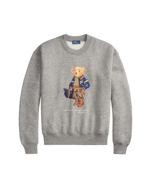 Polo Ralph Lauren Gray Round-Neck Knitwear