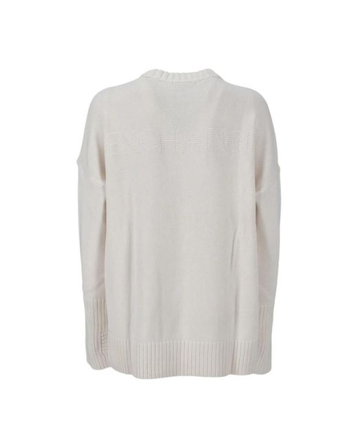 ARMANI EXCHANGE Gray Round-Neck Knitwear