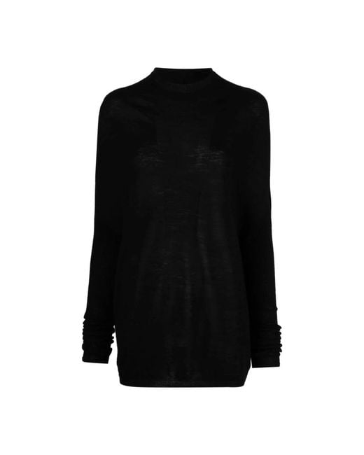 Rick Owens Black Turtlenecks for men