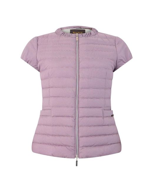 Moorer Puff Jacket in het Purple