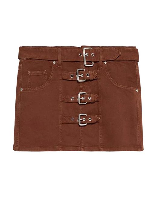 Blumarine Short Skirts in het Brown