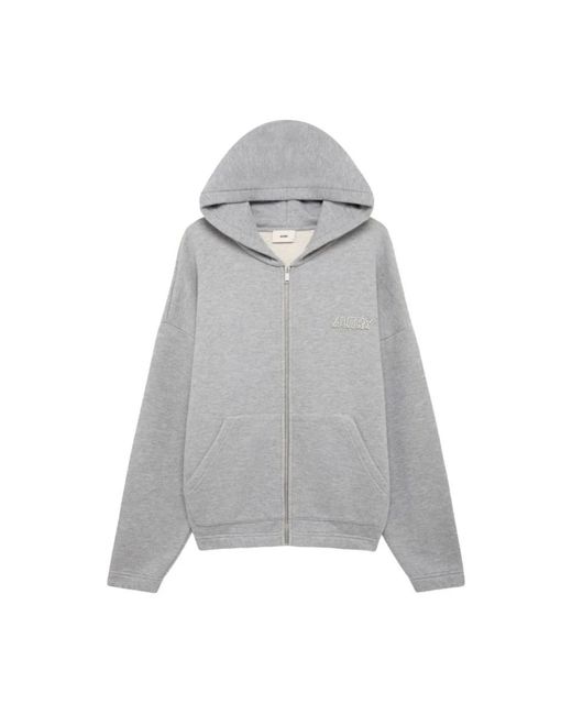 Autry Zip-Through Hoodie in het Gray