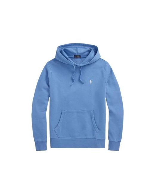 Polo Ralph Lauren Baumwoll-hoodie mit sportlichem stil in Blue für Herren