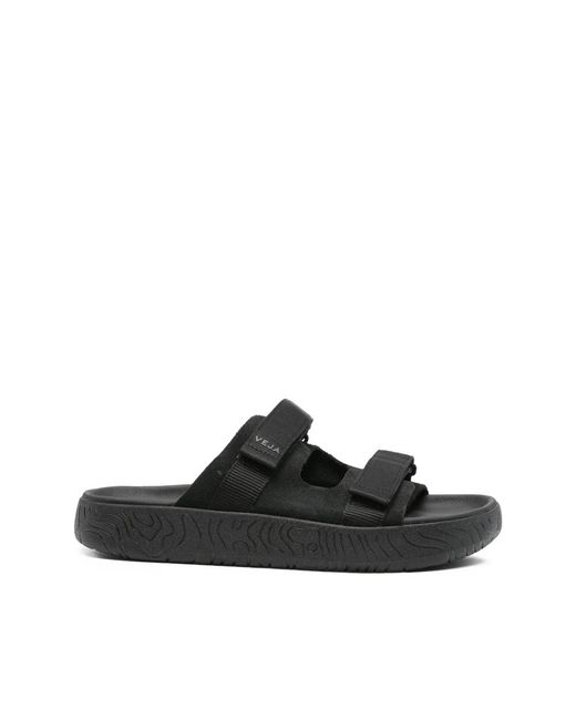 Veja Schoenen ,Zwart ,Slippers in het Black voor heren
