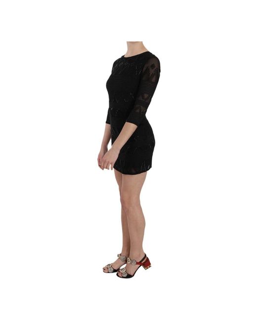 John Richmond Black Short Dresses