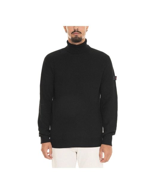 Peuterey Turtlenecks in het Black voor heren