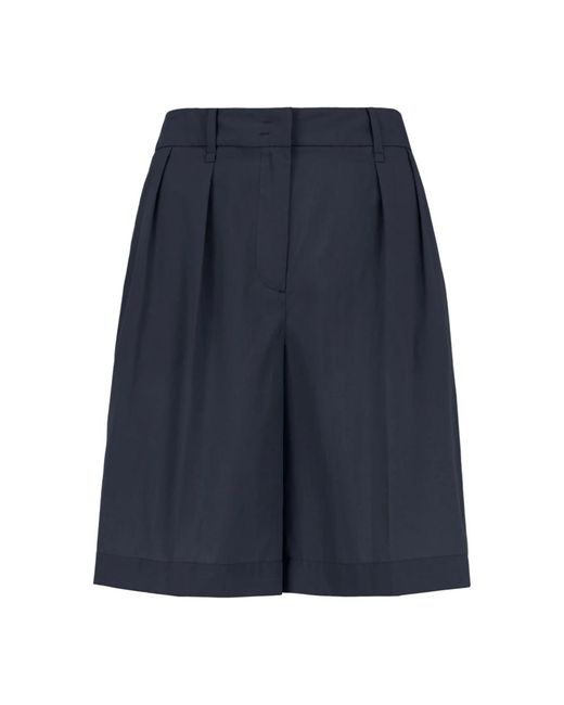 Bomboogie Blue Casual Shorts