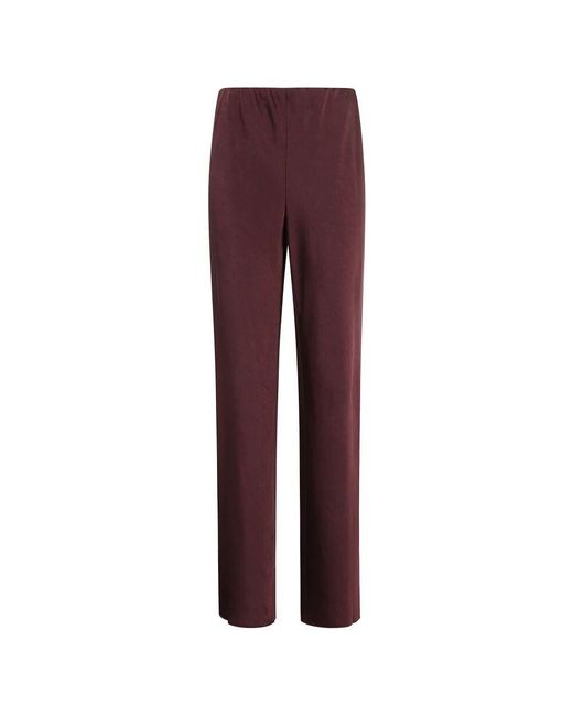 Vince Red Fluid bias stylisches top