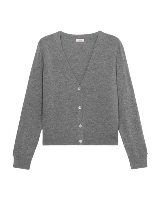 Cardigans Oltre de color Gray