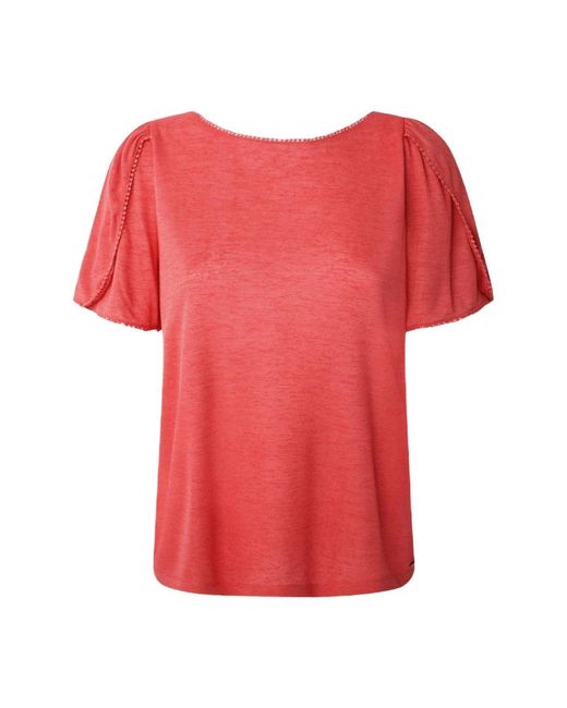 Pepe Jeans Red T-Shirts