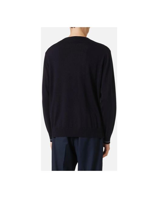 Round-Neck Knitwear Iceberg de hombre de color Blue
