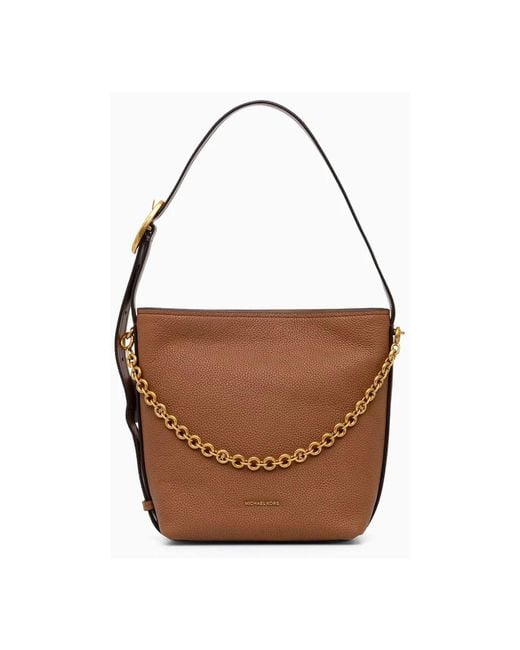 Michael Kors Brown Shoulder Bags