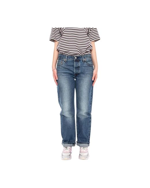 Levi's Blue Straight Fit Jeans