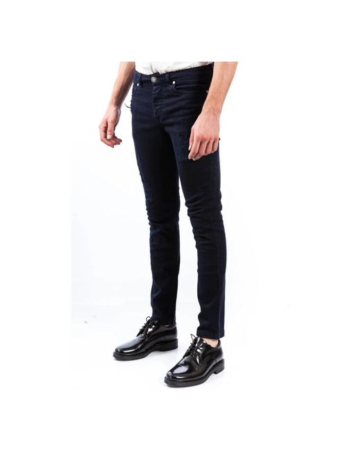 Alessandro Dell'acqua Blue Slim-Fit Jeans for men