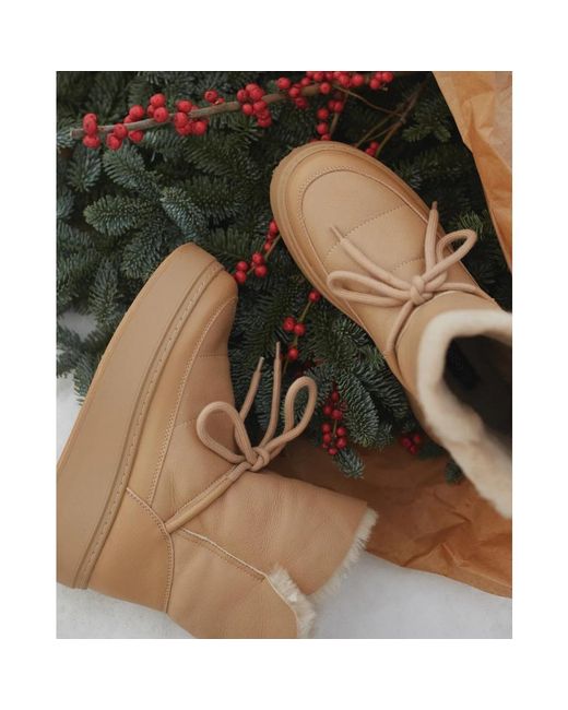 ESTRO Brown Winter Boots