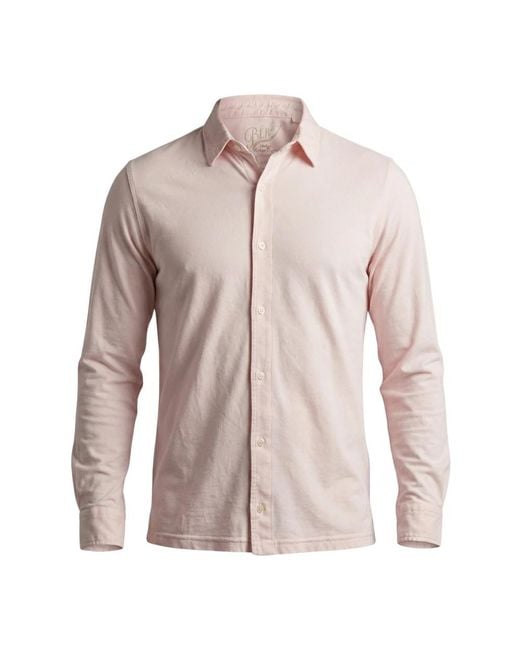 Bl'ker Pink Casual Shirts for men
