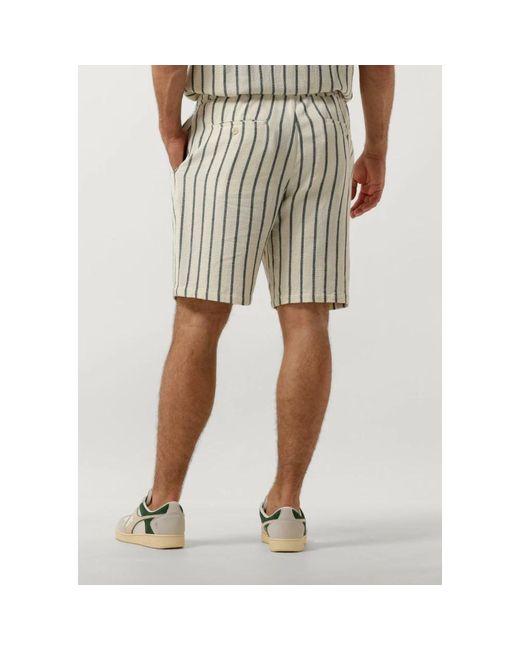 SELECTED Weiße komfort-shorts für den sommer in Natural für Herren